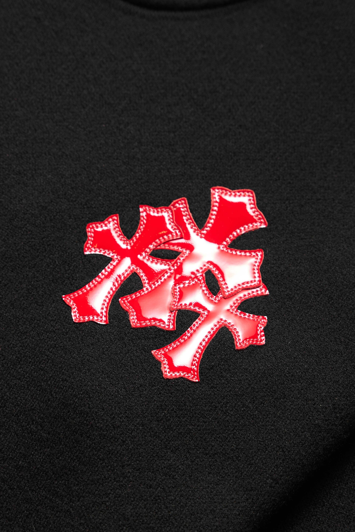 Chrome Hearts Cashmere Triple Cross Sweater - Xia Office