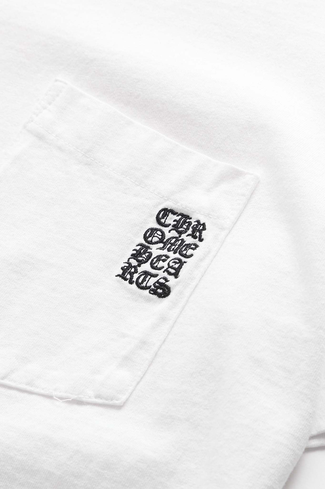 Chrome Hearts Embroidered Pocket Graphic Script Print T-Shirt - Xia Office