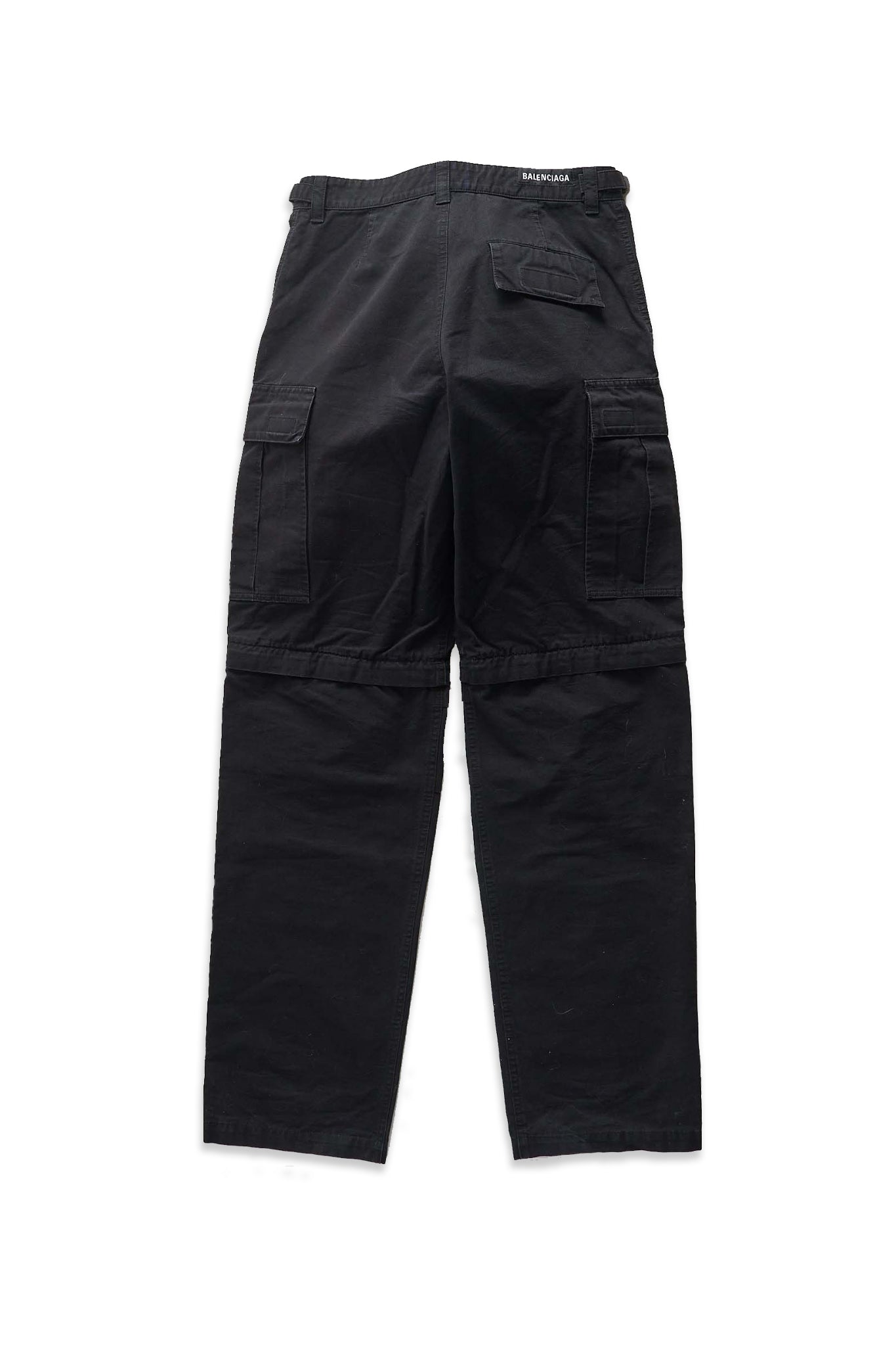 Balenciaga Straight-Leg Convertible Cotton-Ripstop Cargo Trousers - Xia Office