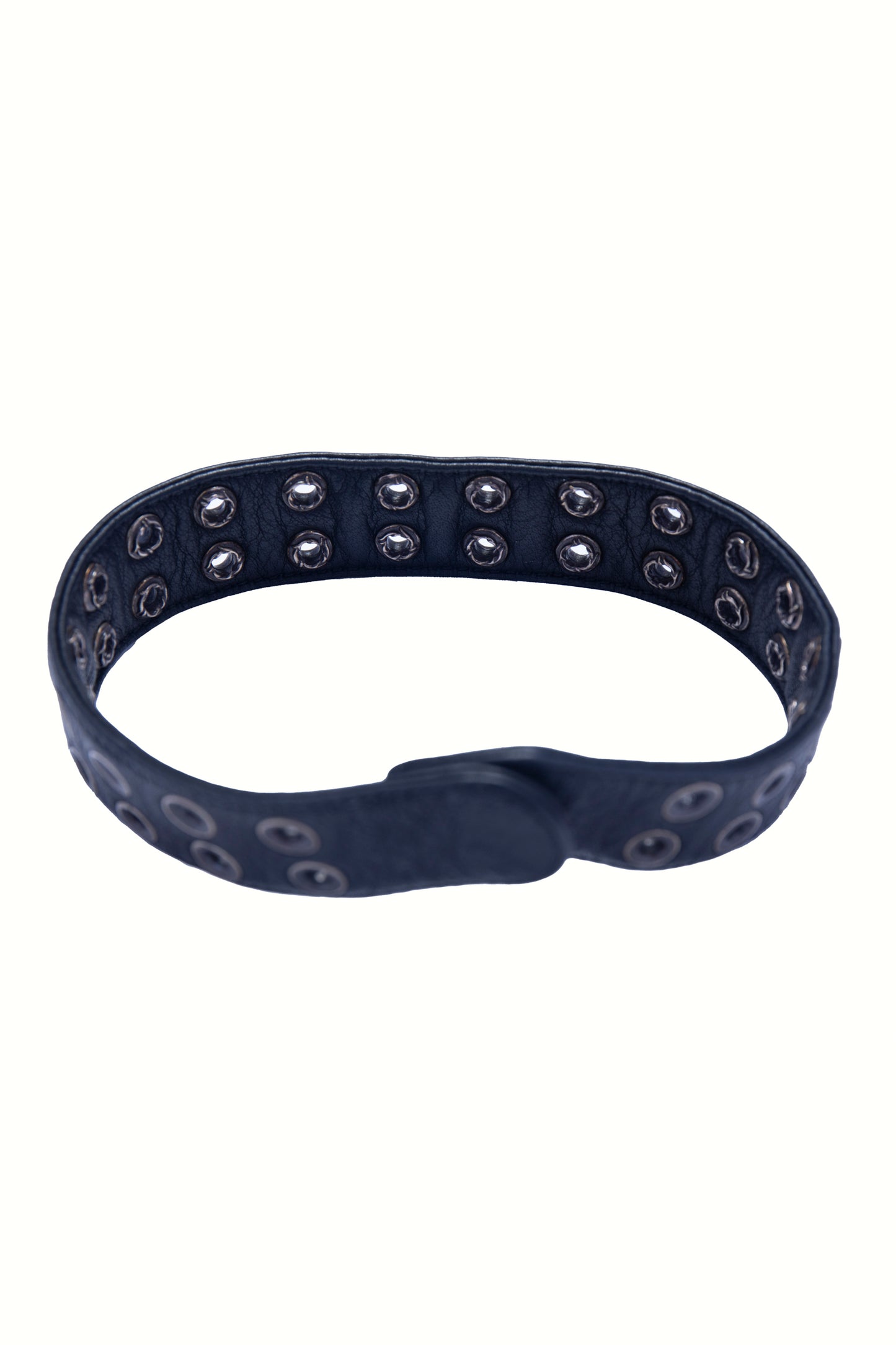 Chrome Hearts Double Stud Leather Chocker - Xia Office
