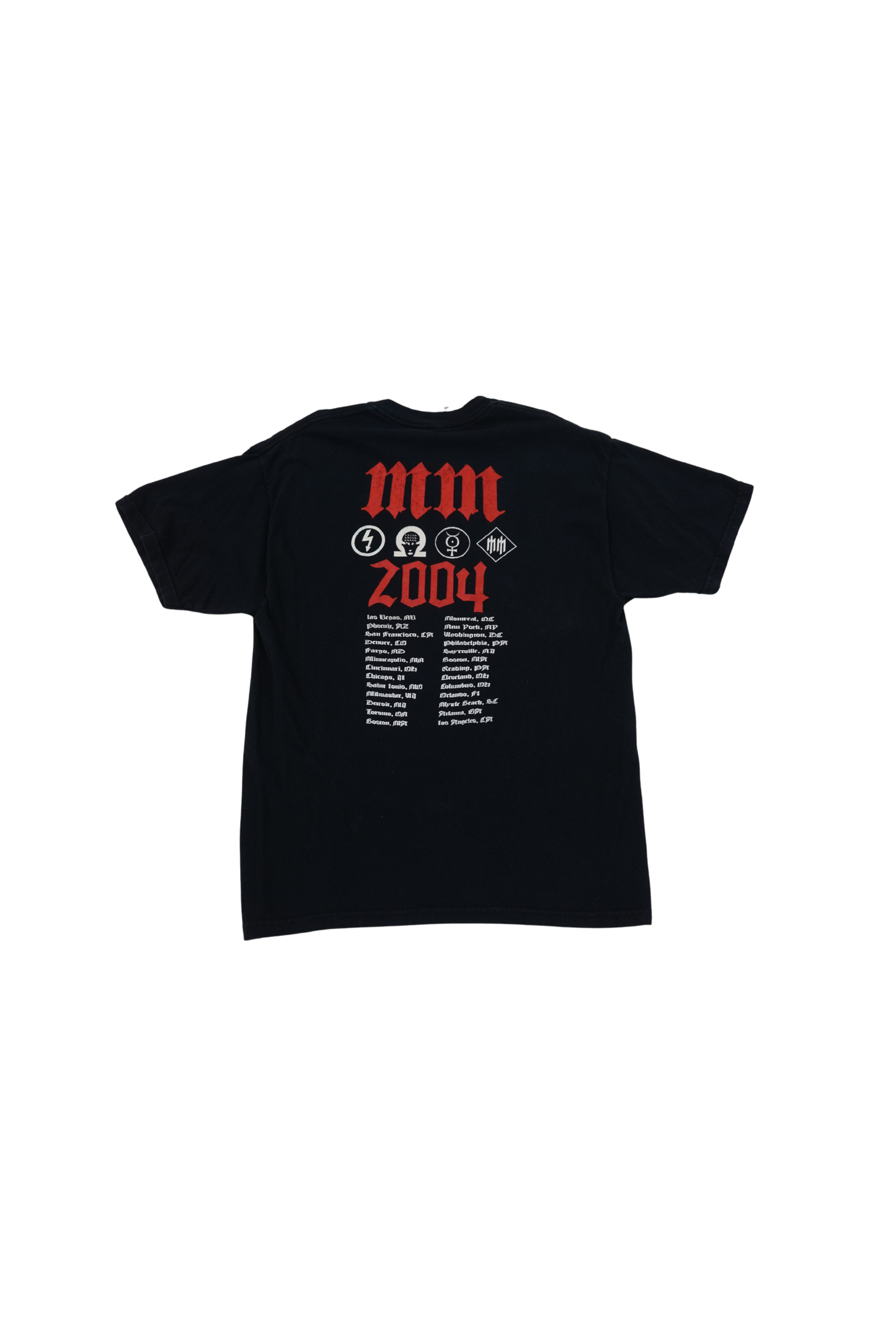 Marilyn Manson Against All Gods Tour Tee - Xia Office