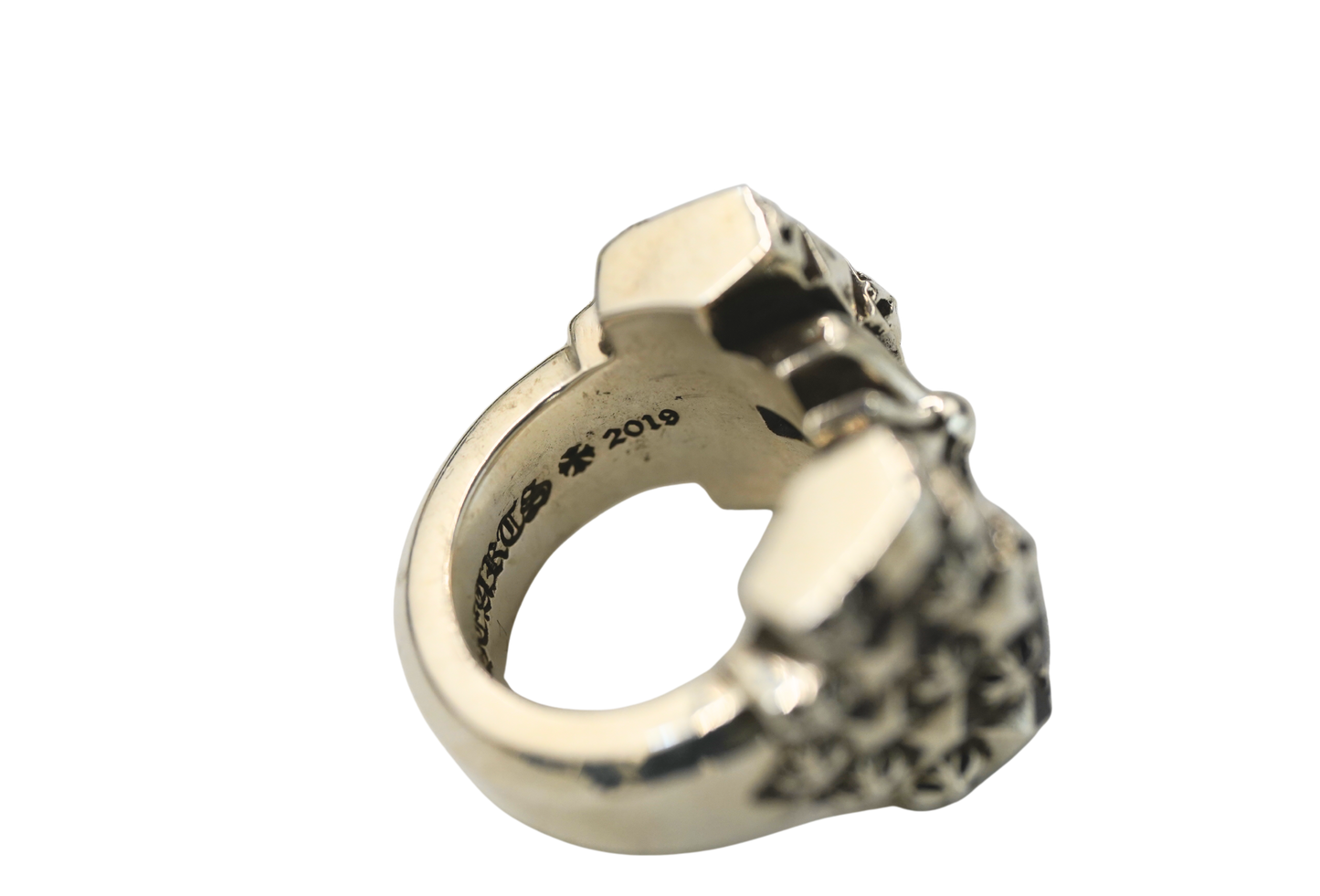 Chrome Hearts Deco Plus Ring - Xia Office