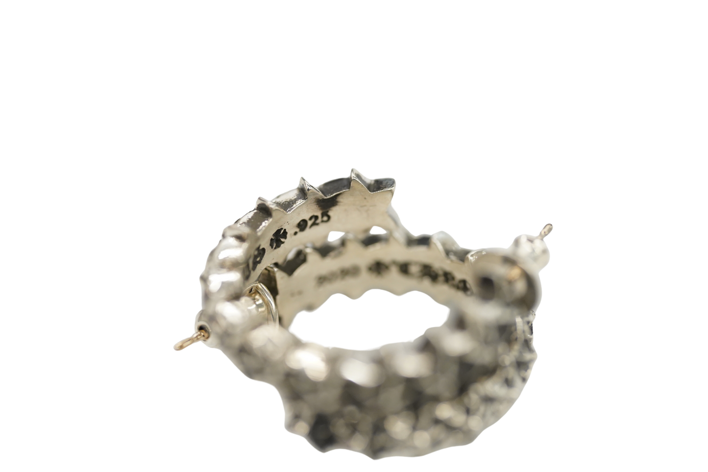 Chrome Hearts Star Hoop Earring - Xia Office