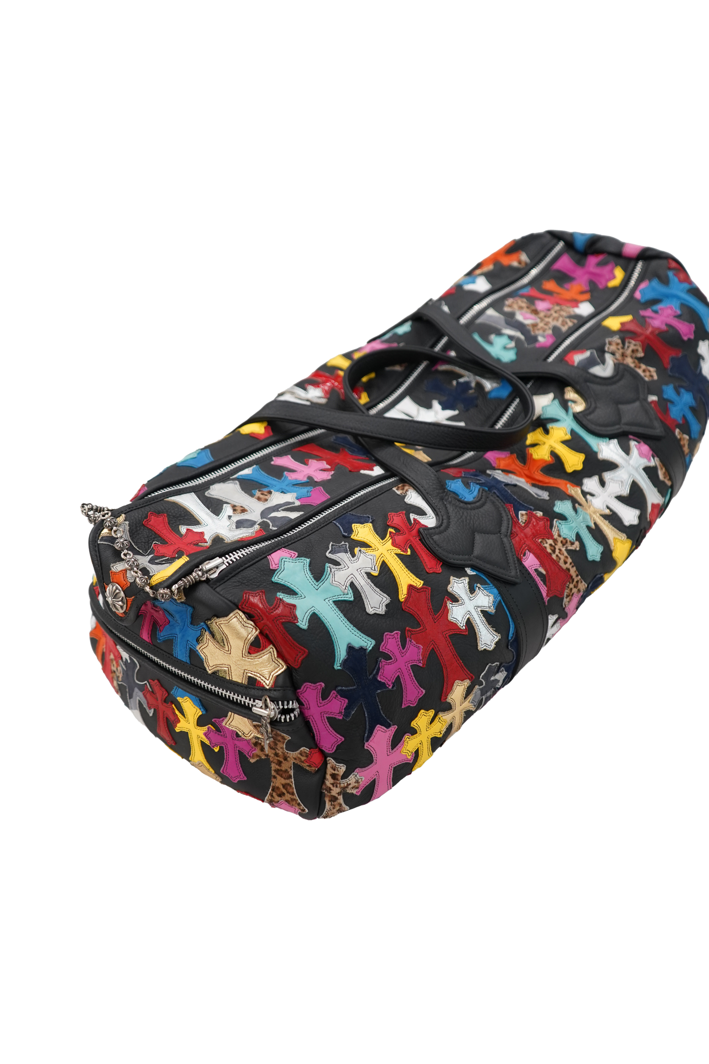 Chrome Hearts Cross Patch-Flooded Duffel Bag