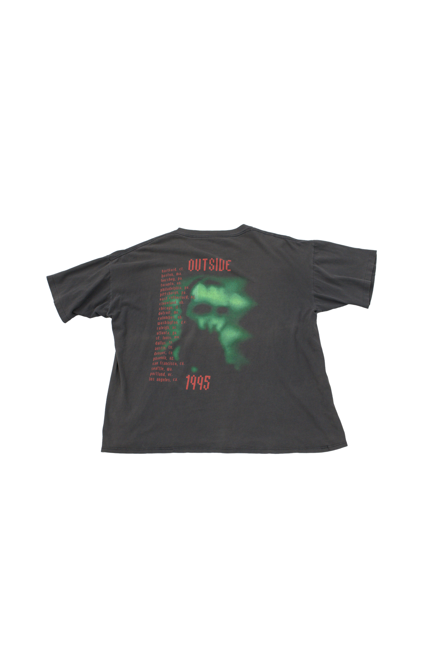 David Bowie Outside Tour Tee