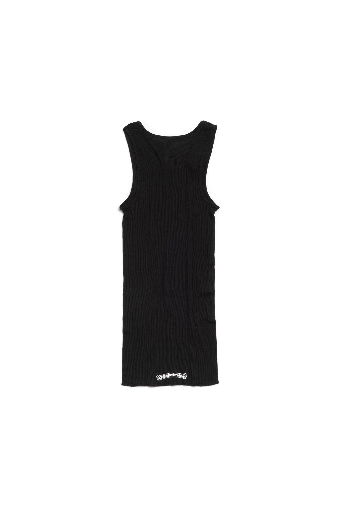 Chrome Hearts Black Hairy Cross Tank Top - Xia Office