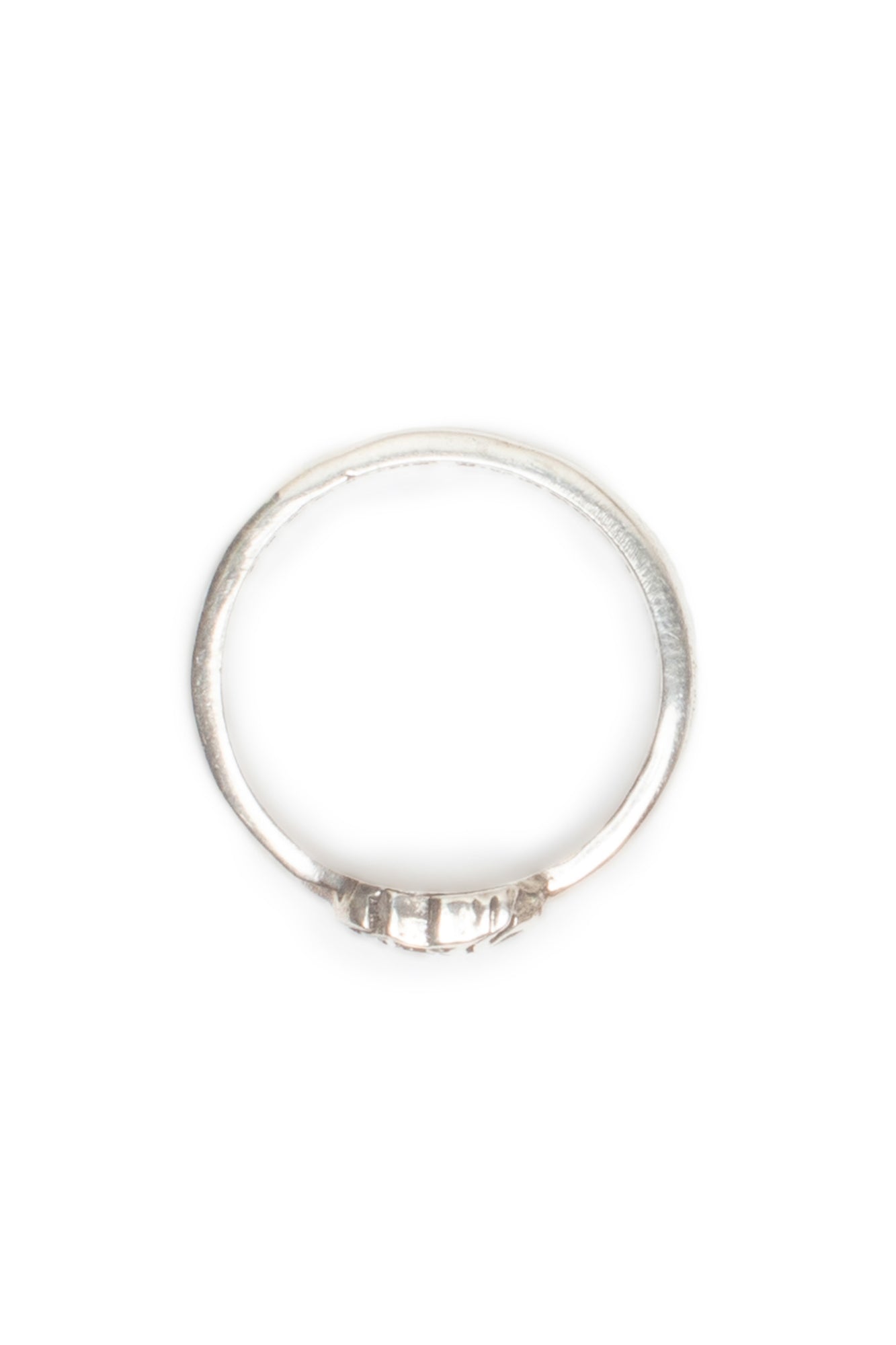 Chrome Hearts Bubble Gum Silver Ring - Xia Office