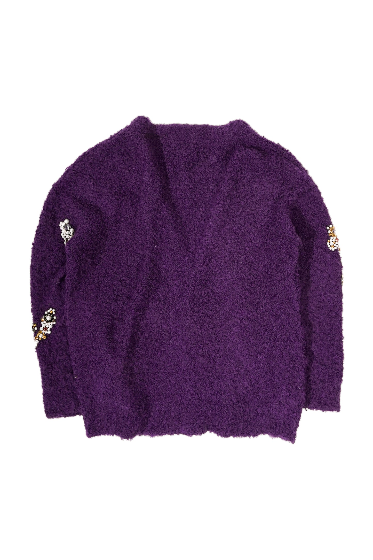 Faith Connexion Oversized Runway Crystal Embellished Cardigan - Xia Office