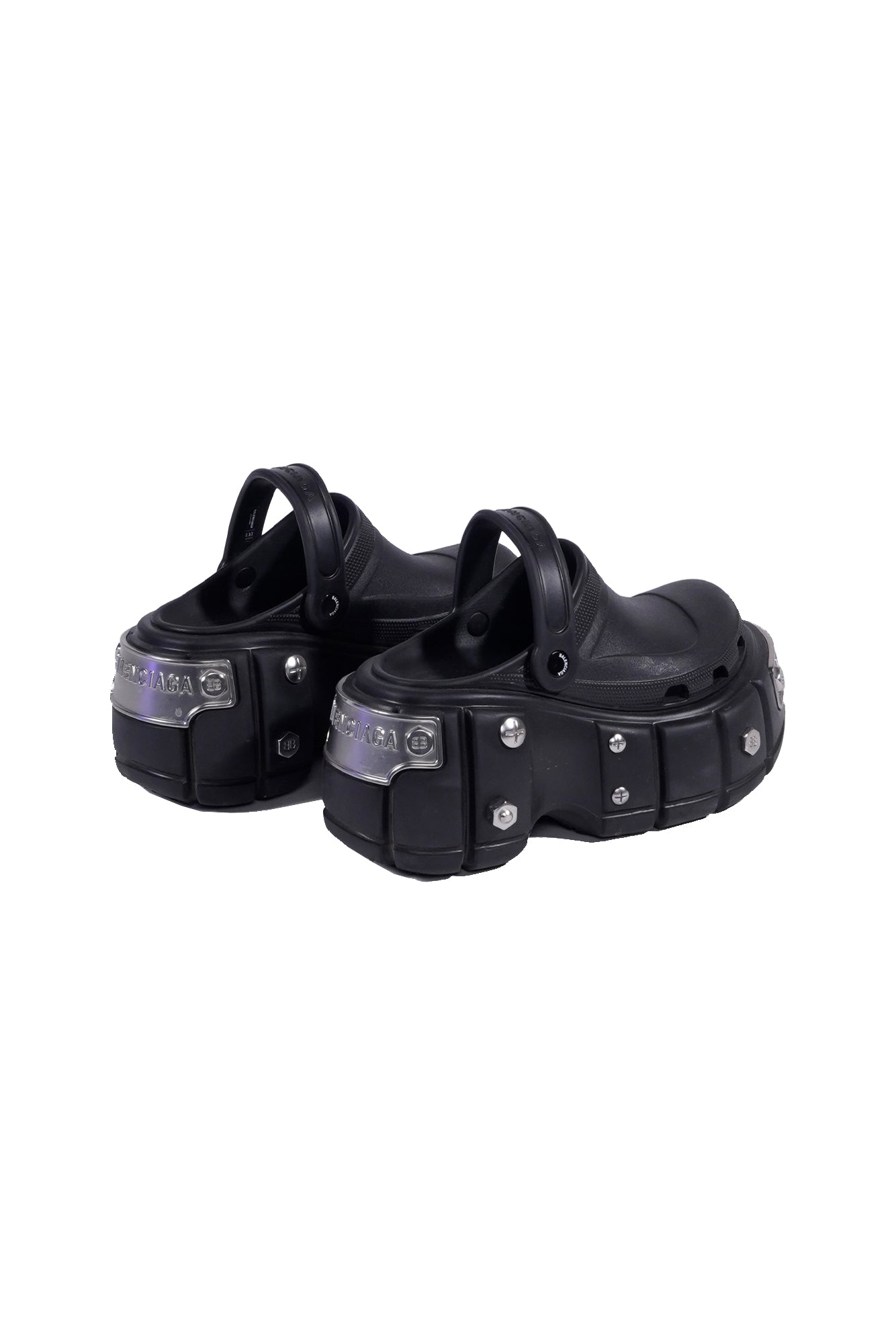 Balenciaga x Crocs HardCrocs Rubber Sandals - Xia Office