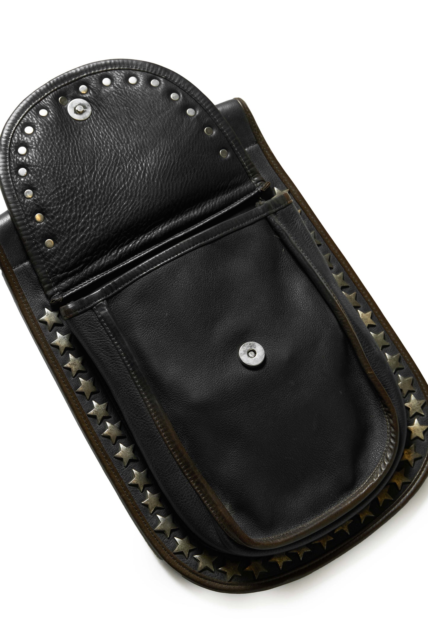 Chrome Hearts Vintage Motorcycle Saddlebag and Riding Gloves - Xia Office