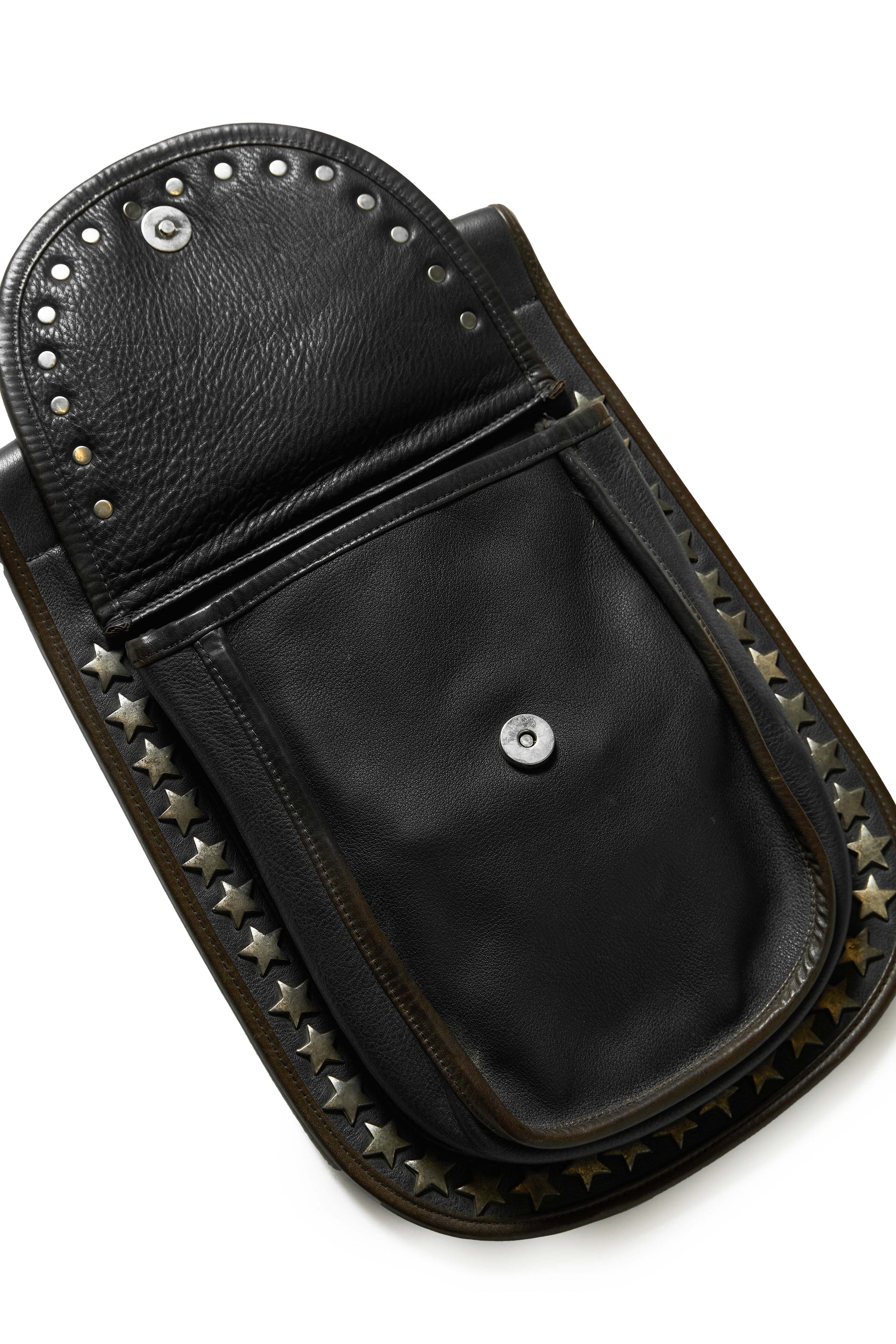 Chrome Hearts Vintage Motorcycle Saddlebag and Riding Gloves - Xia Office