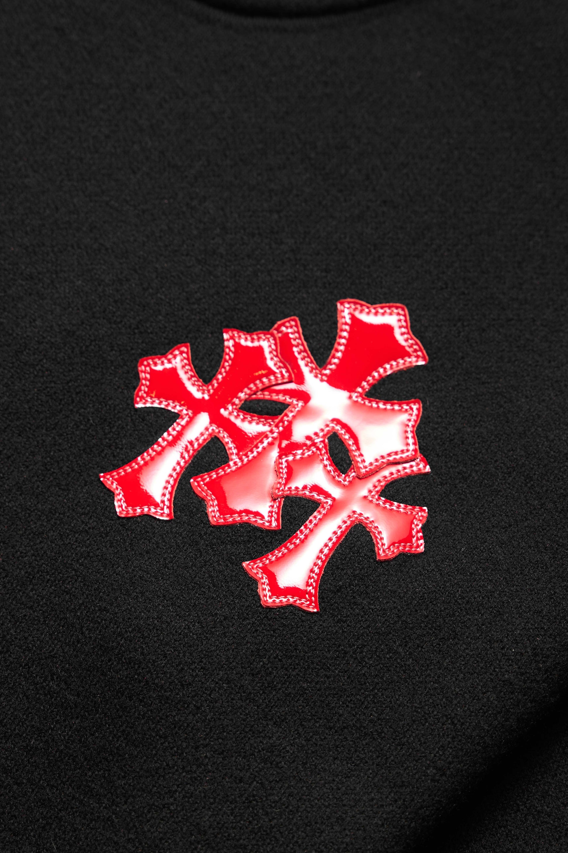 Chrome Hearts Cashmere Triple Cross Sweater - Xia Office