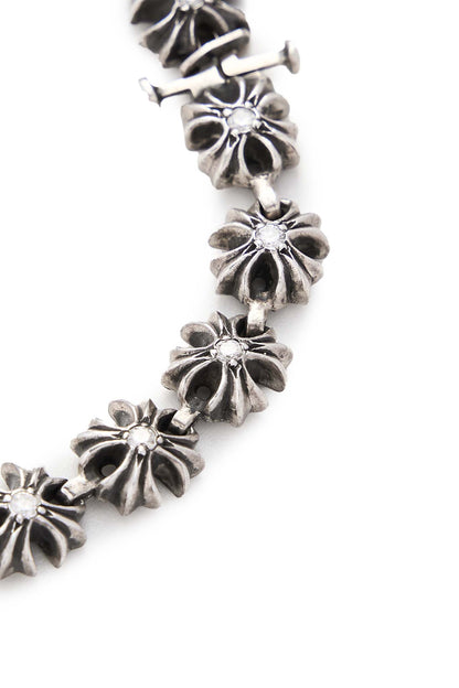 Chrome Hearts Tiny Plus Cross Bracelet with Diamonds - Xia Office