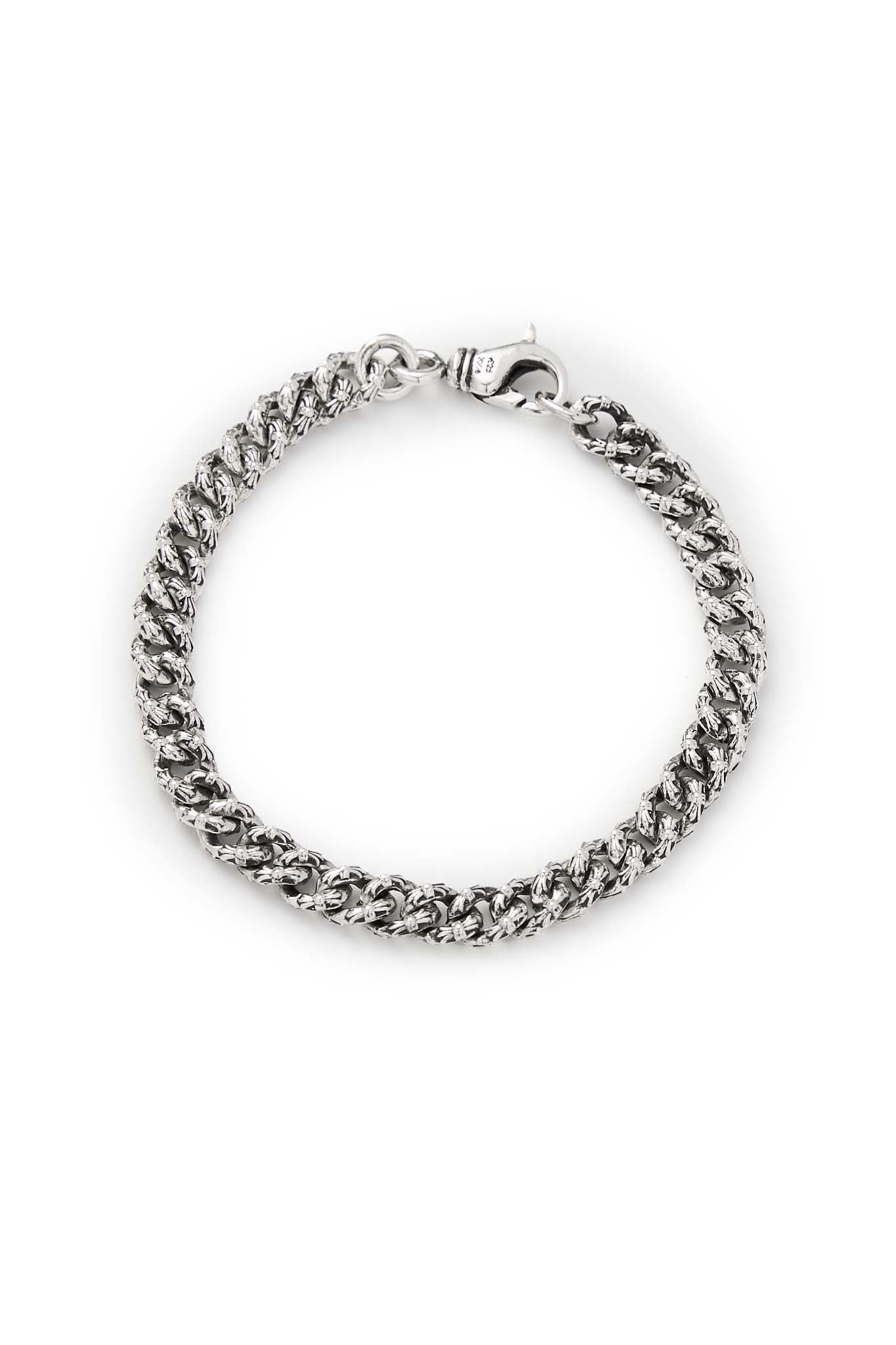 Chrome Hearts Silver Chain-Link Bracelet - Xia Office