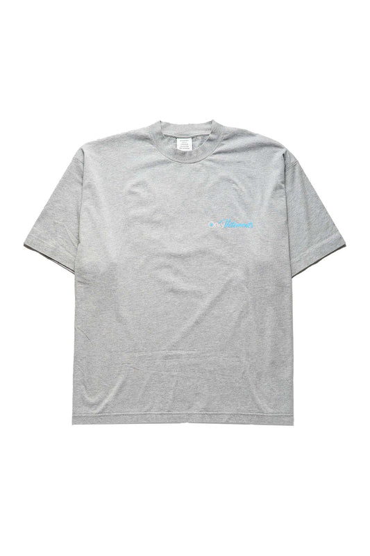 Vetements "Only Vetements" T-Shirt in Grey Melange - Xia Office