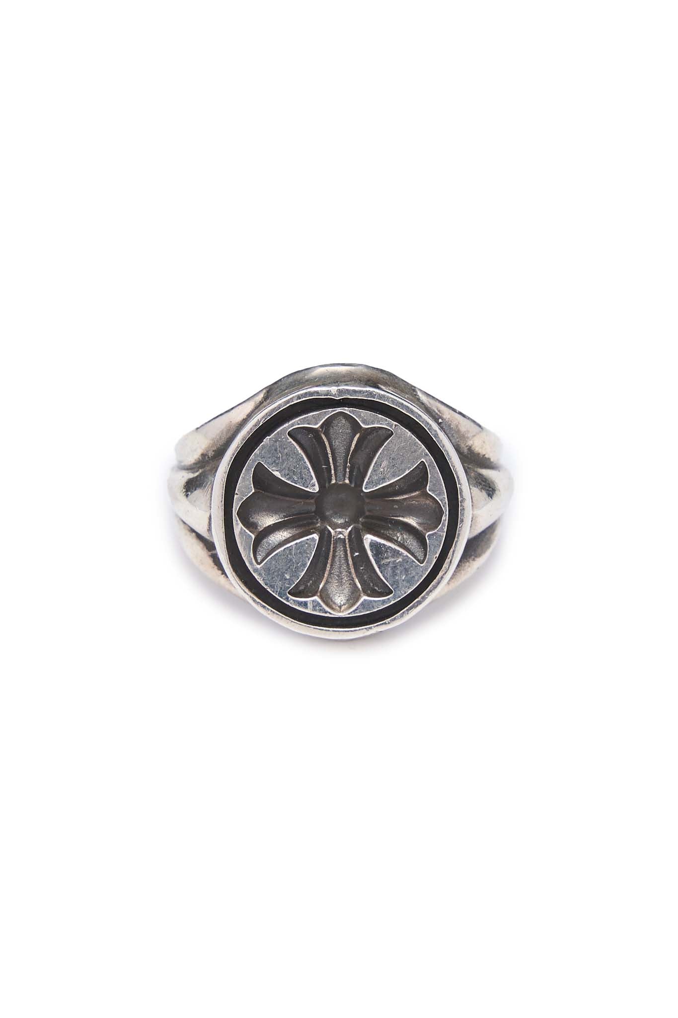 Chrome Hearts Seal Stamp Plus Ring - Xia Office