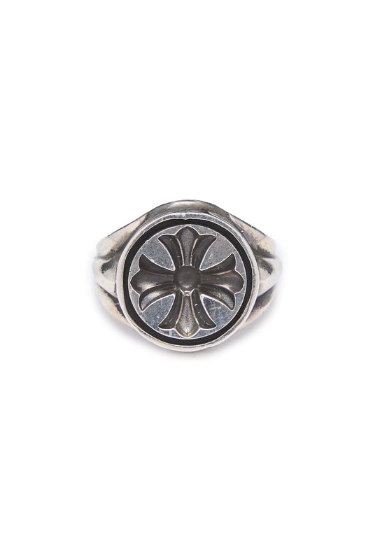 Chrome Hearts Seal Stamp Plus Ring - Xia Office