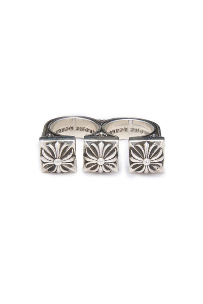 Chrome Hearts Double Brass Knuckle Ring - Xia Office