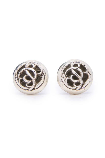 Chrome Hearts Floral Ball Earring Pair - Xia Office