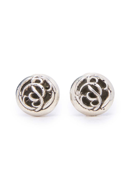 Chrome Hearts Floral Ball Earring Pair - Xia Office