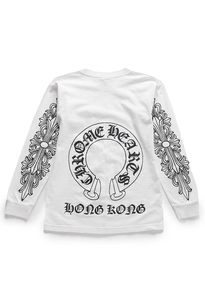 Chrome Hearts Hongkong Exclusive Horseshoe Logo Long Sleeve T-shirt - Xia Office