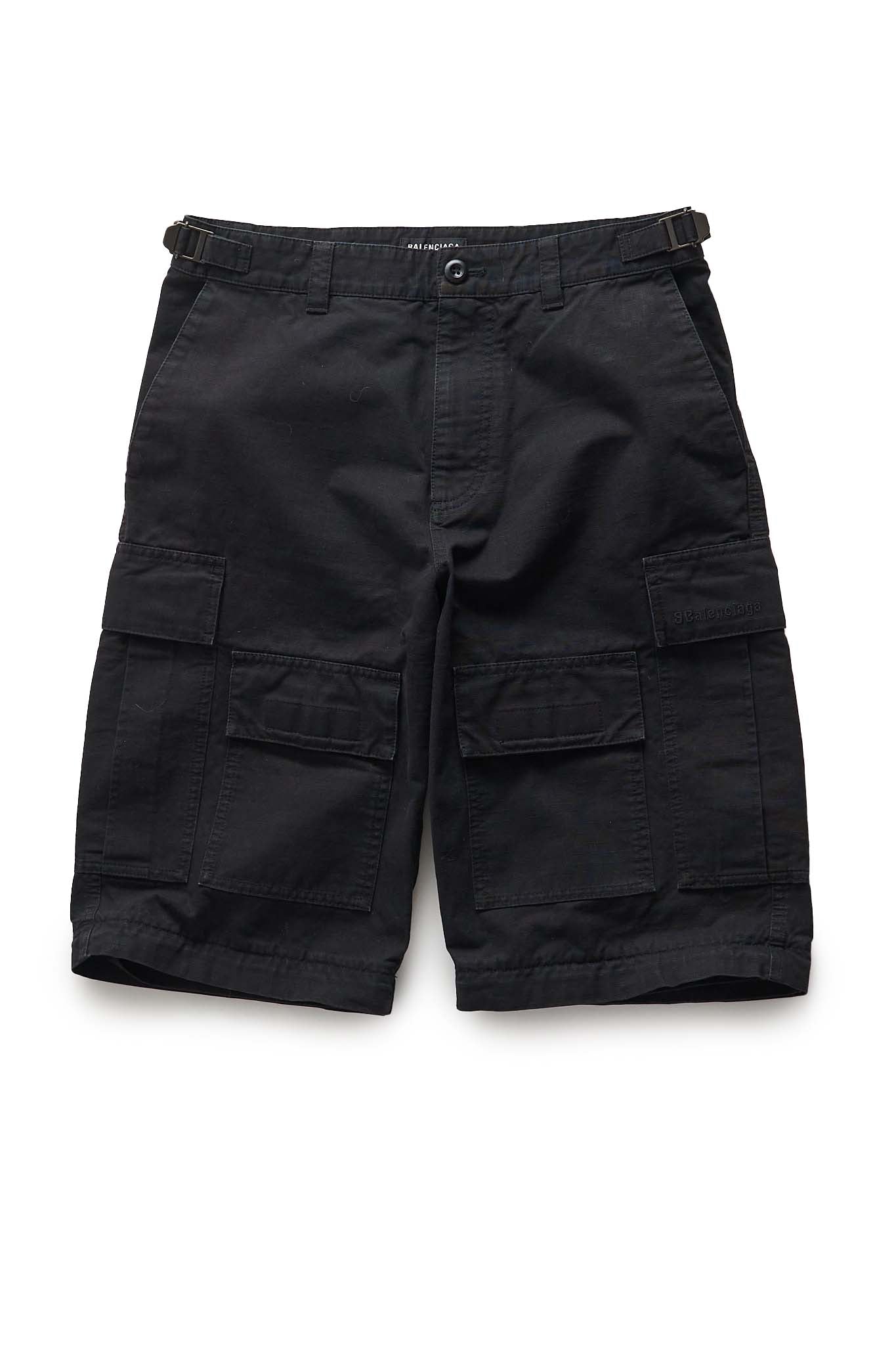 Balenciaga Straight-Leg Convertible Cotton-Ripstop Cargo Trousers - Xia Office