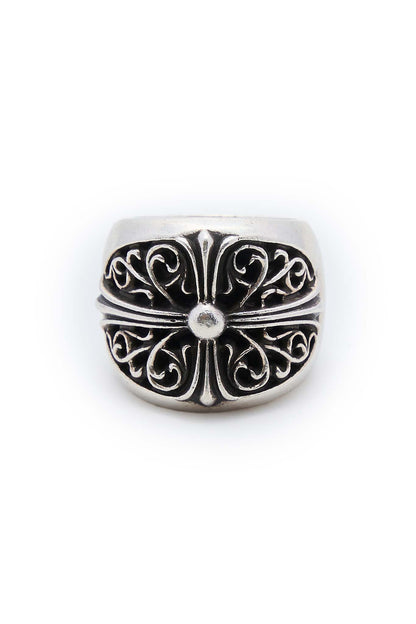 Chrome Hearts Oval Cross Ring - Xia Office
