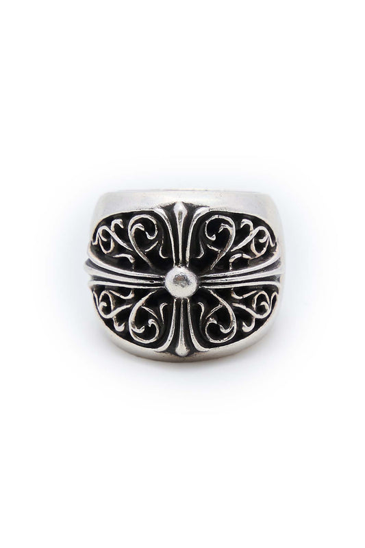 Chrome Hearts Oval Cross Ring - Xia Office