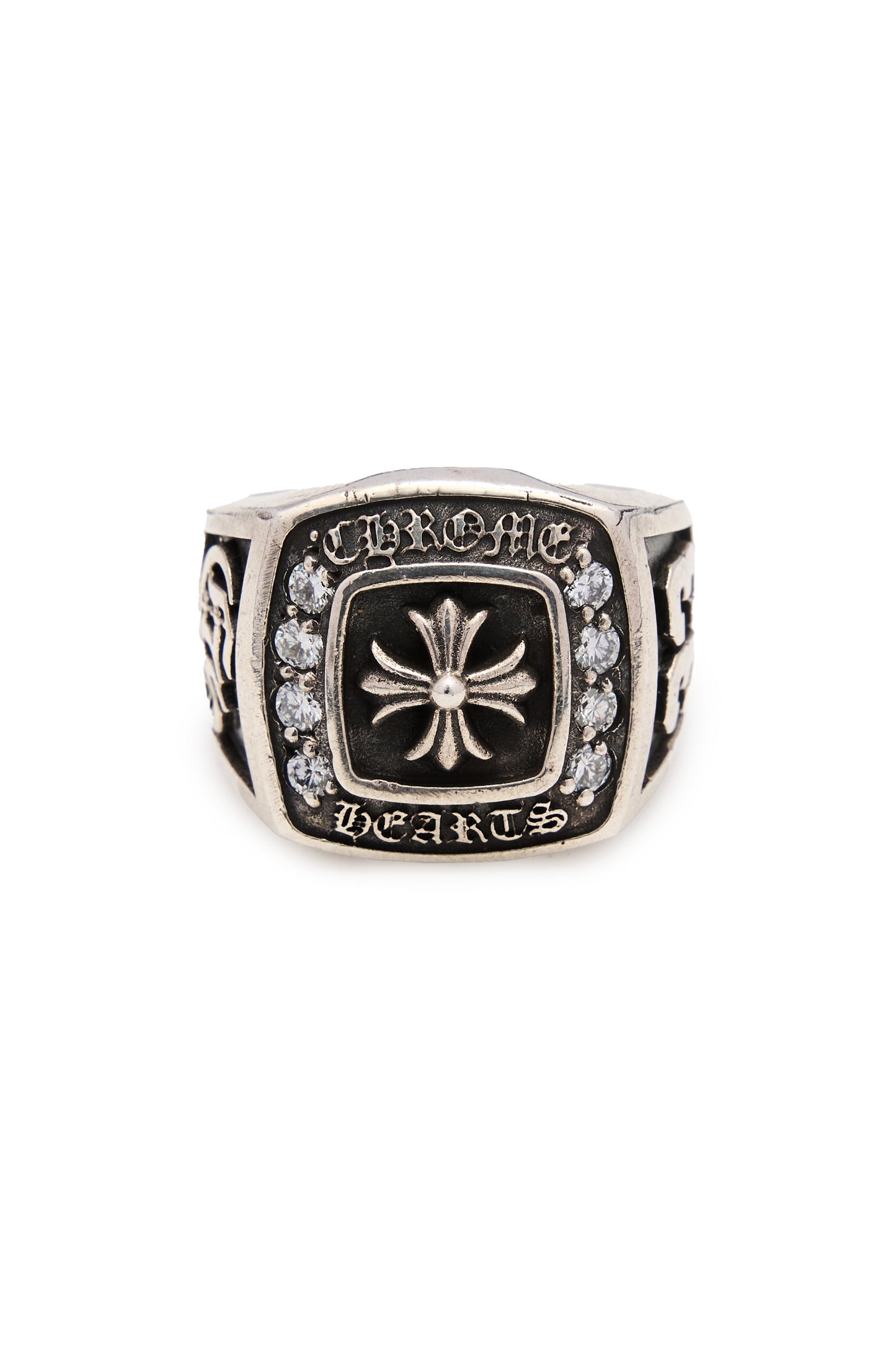 Chrome Hearts Diamond Championship Ring With Diamonds - Xia Office