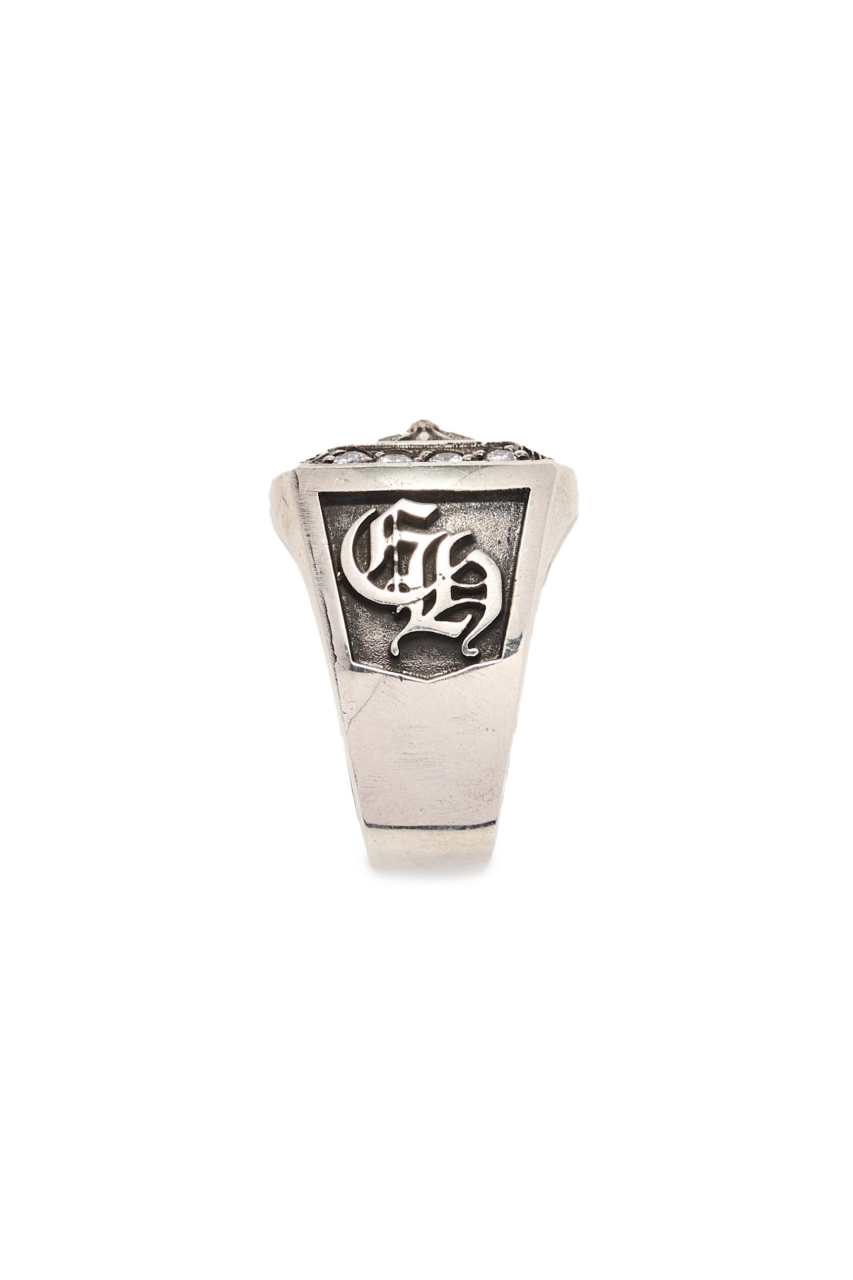 Chrome Hearts Diamond Championship Ring With Diamonds - Xia Office