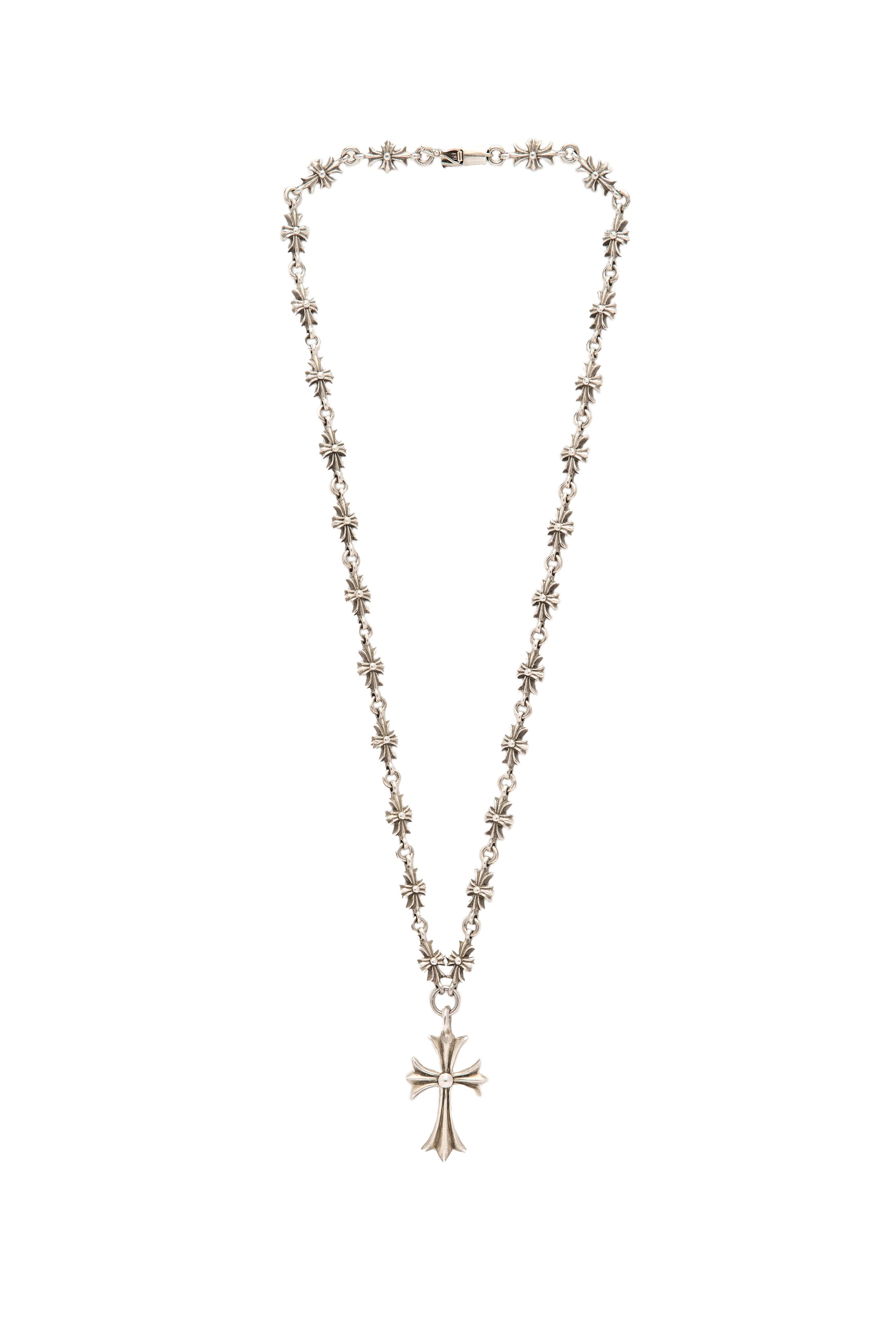 Chrome Hearts Cross Pendant & Cross Station Necklace (Copy) - Xia Office