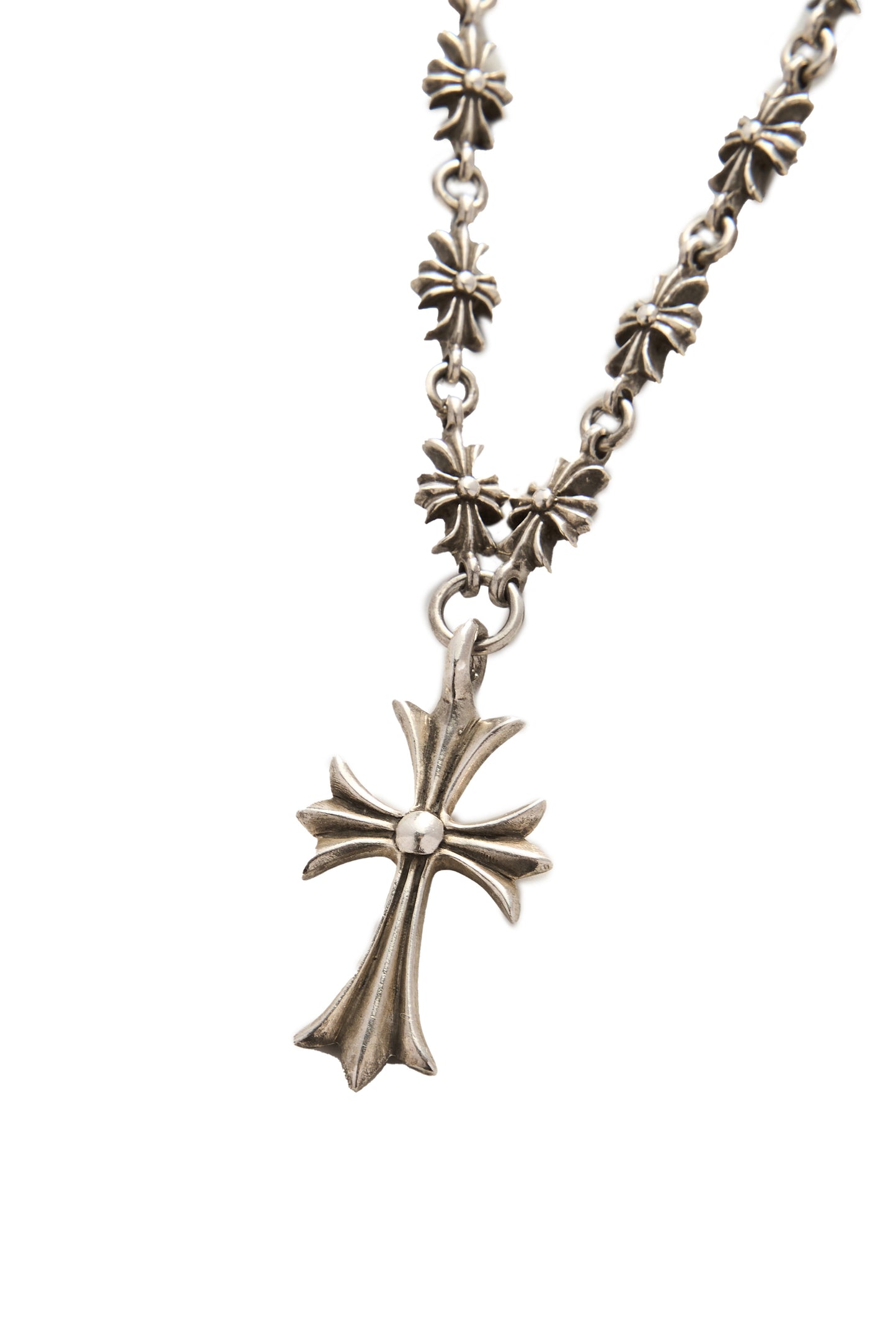 Chrome Hearts Cross Pendant & Cross Station Necklace (Copy) - Xia Office