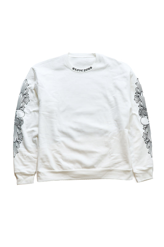 Chrome Hearts 2025 Love You Crewneck Sweatshirt - Xia Office