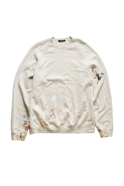 Vuja De Paint Splatter Mud Dye Zorn Crewneck Sweatshirt - Xia Office