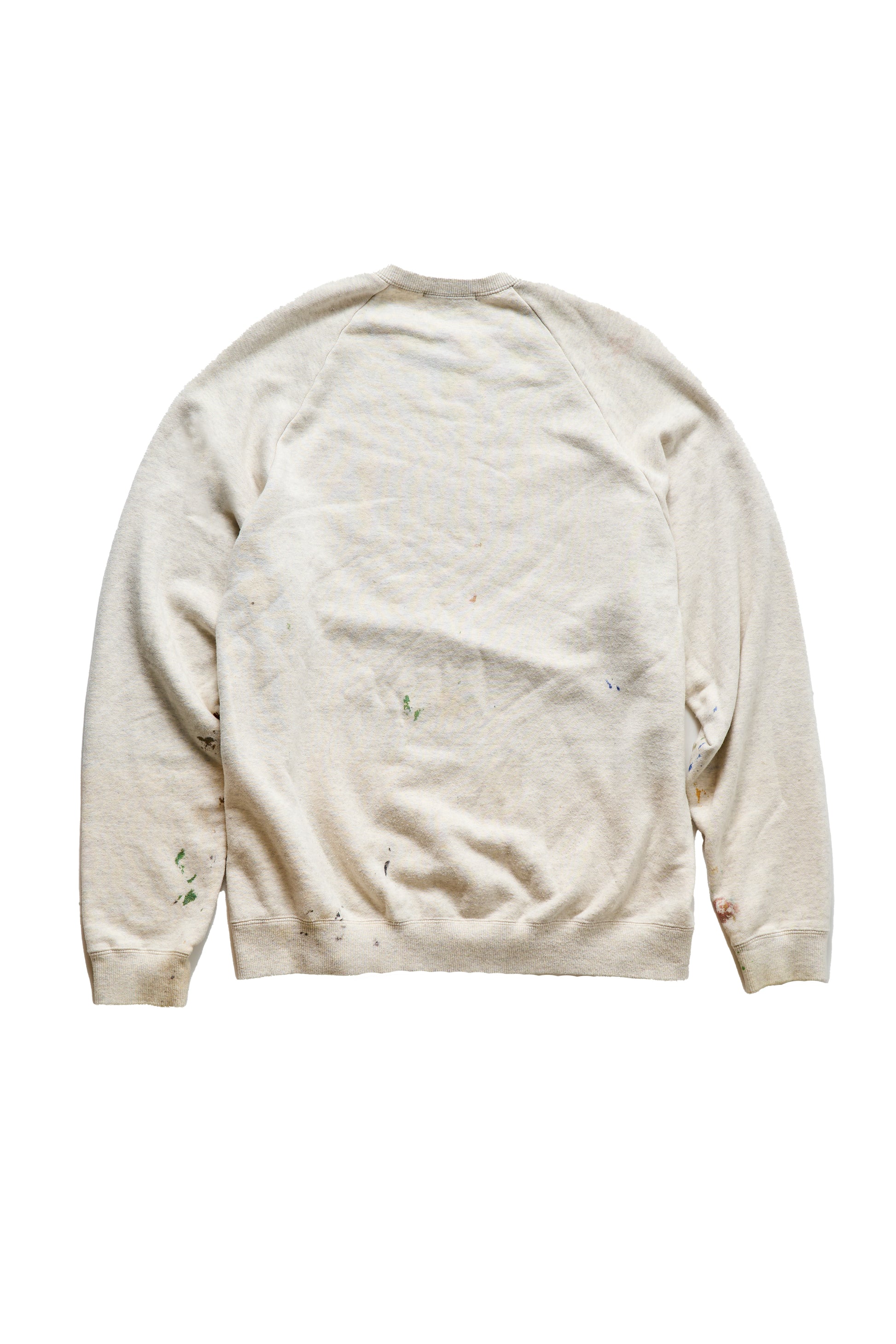 Vuja De Paint Splatter Mud Dye Zorn Crewneck Sweatshirt - Xia Office