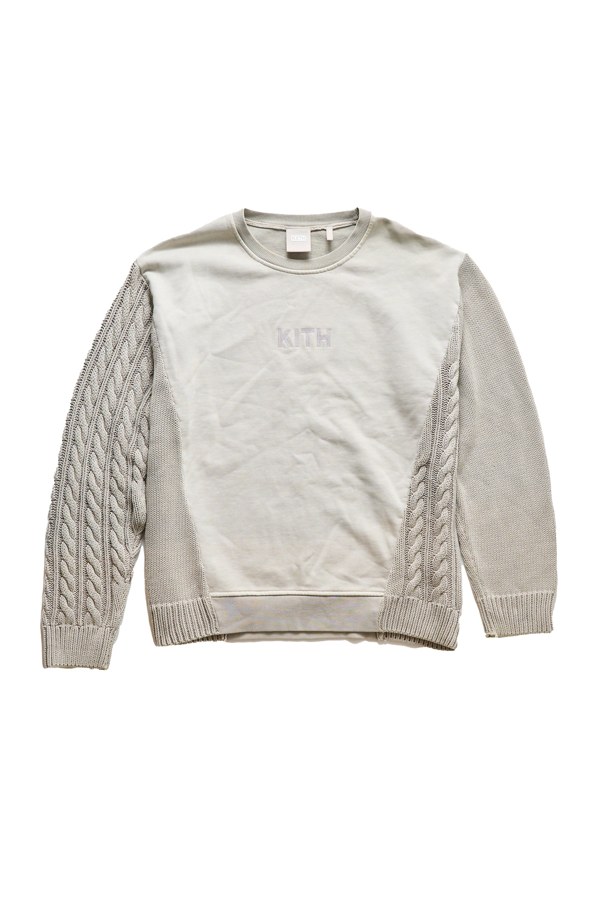 Kith Combo Knit Sweatshirt Crewneck - Xia Office