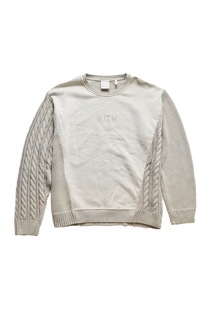 Kith Combo Knit Sweatshirt Crewneck - Xia Office