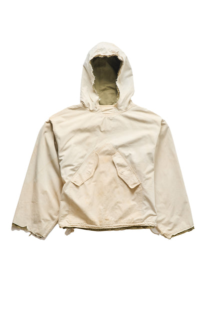 Vintage WWII 40s / 50s Military Reversible Cropped Anorak Parka Jacket - Xia Office