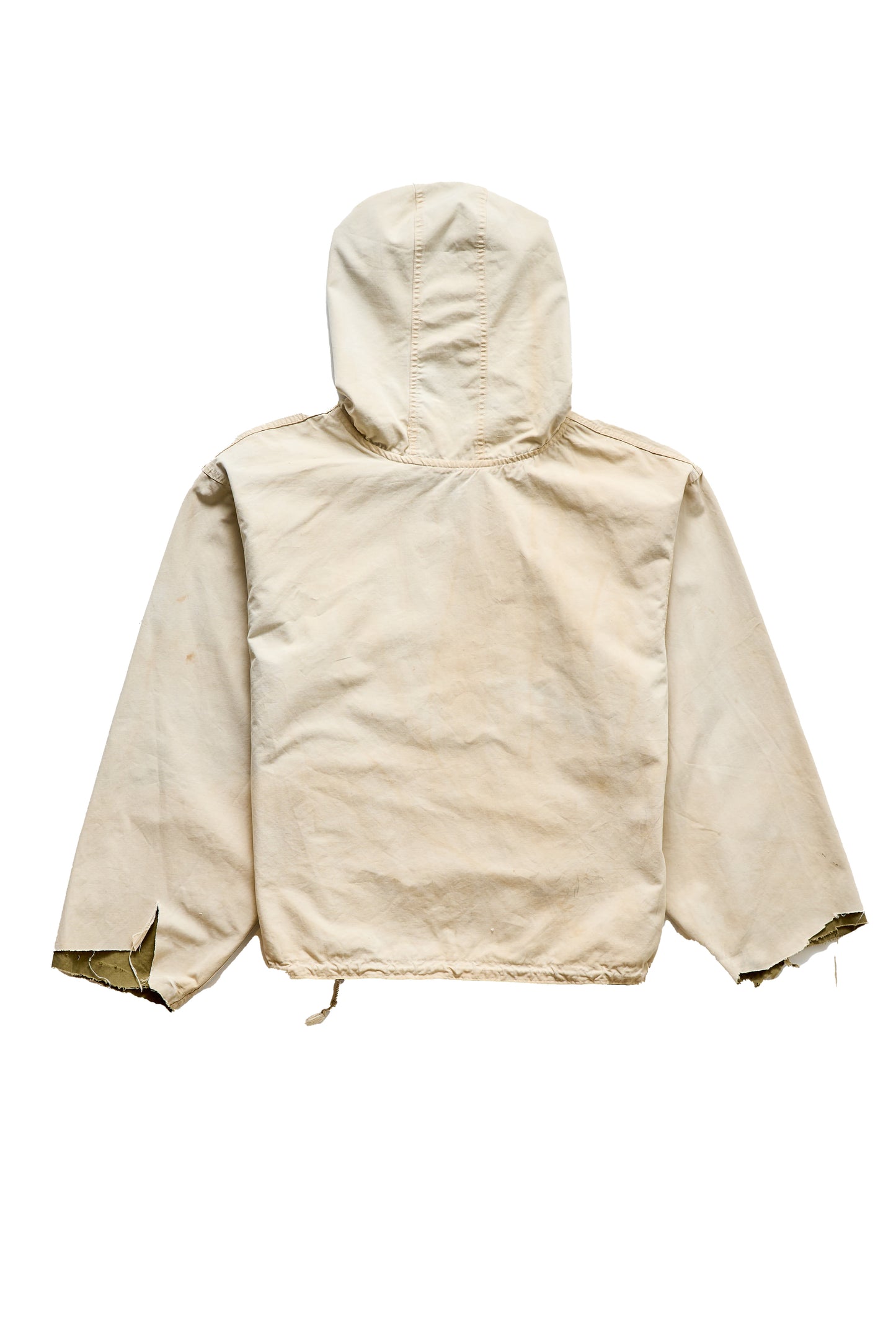 Vintage WWII 40s / 50s Military Reversible Cropped Anorak Parka Jacket - Xia Office