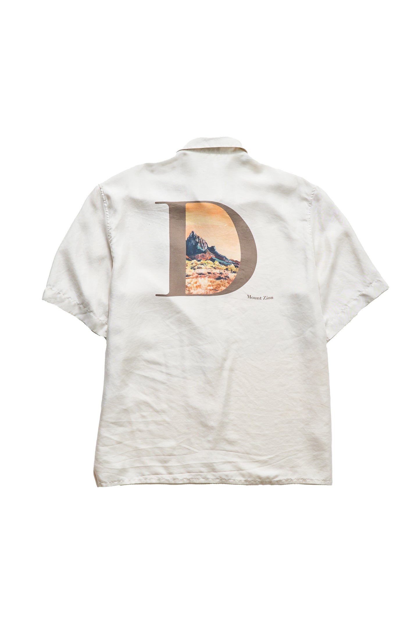 Dior Mount Zion Silk Shirt Beige - Xia Office