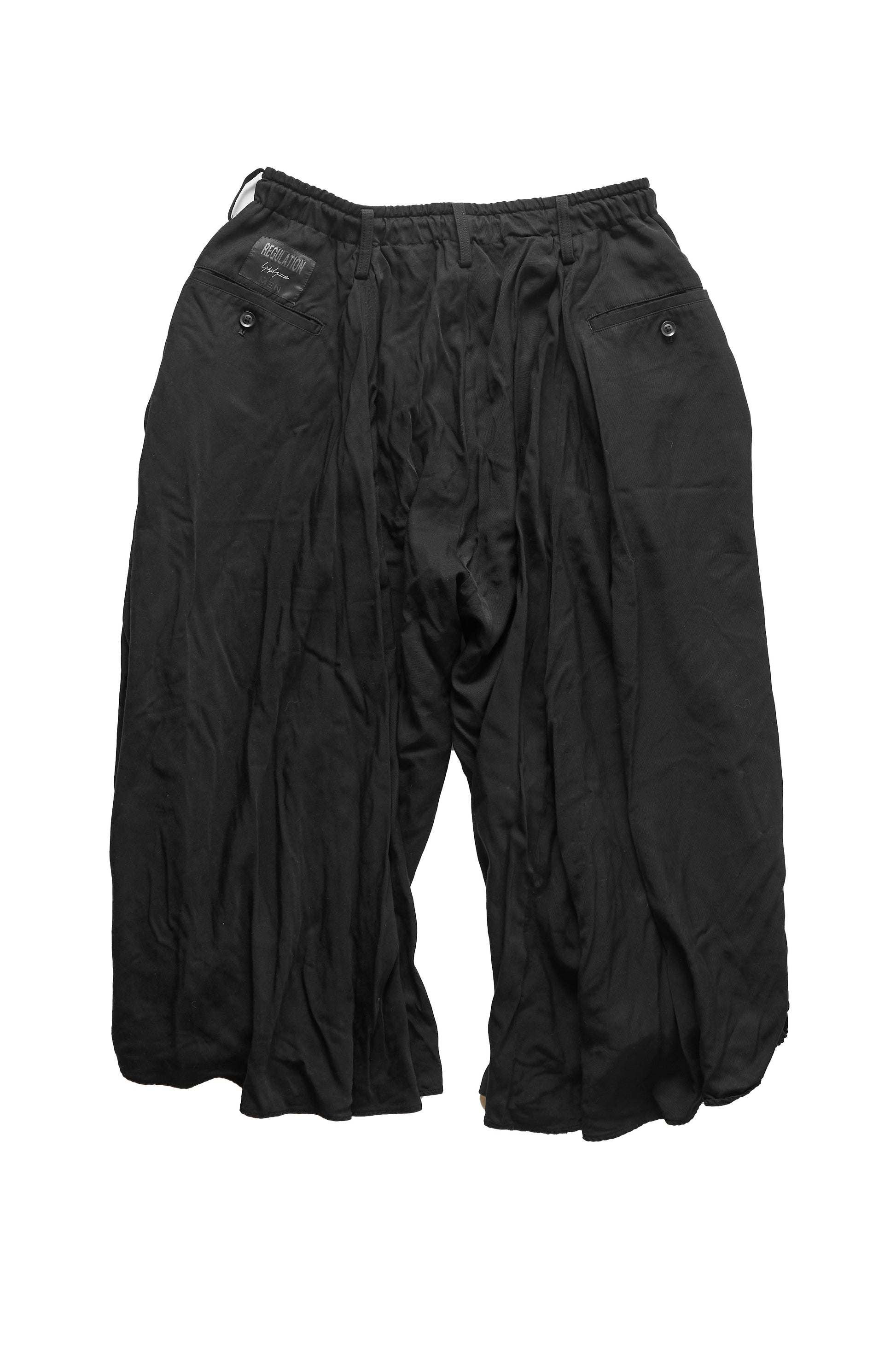 Yohji Yamamoto REGULATION Men Twill Crow Pants - Xia Office