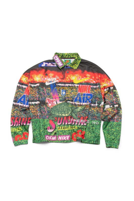 Nike x Cactus Plant Flea Market Long-Sleeve Polo - Xia Office