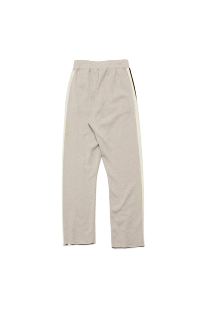 Palm Angels Fw24 Classic Logo Knit Track Pants in Light Beige - Xia Office