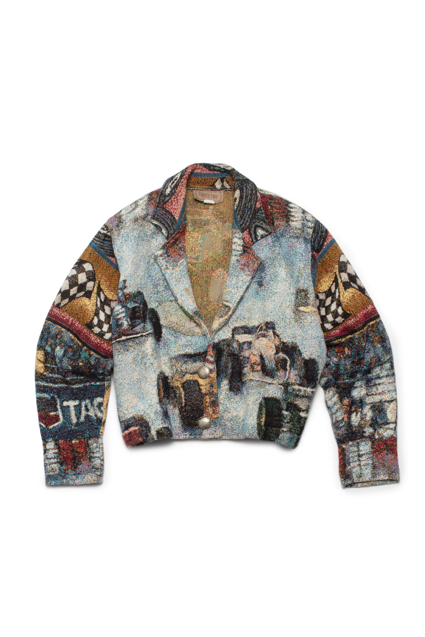 Painted Pony Vintage Car Race Jacket - Xia Office