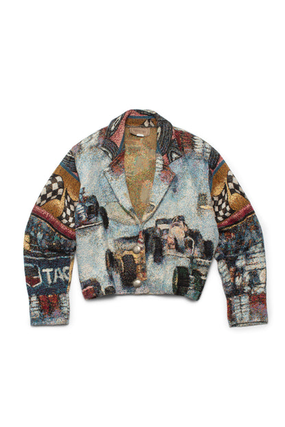 Painted Pony Vintage Car Race Jacket - Xia Office