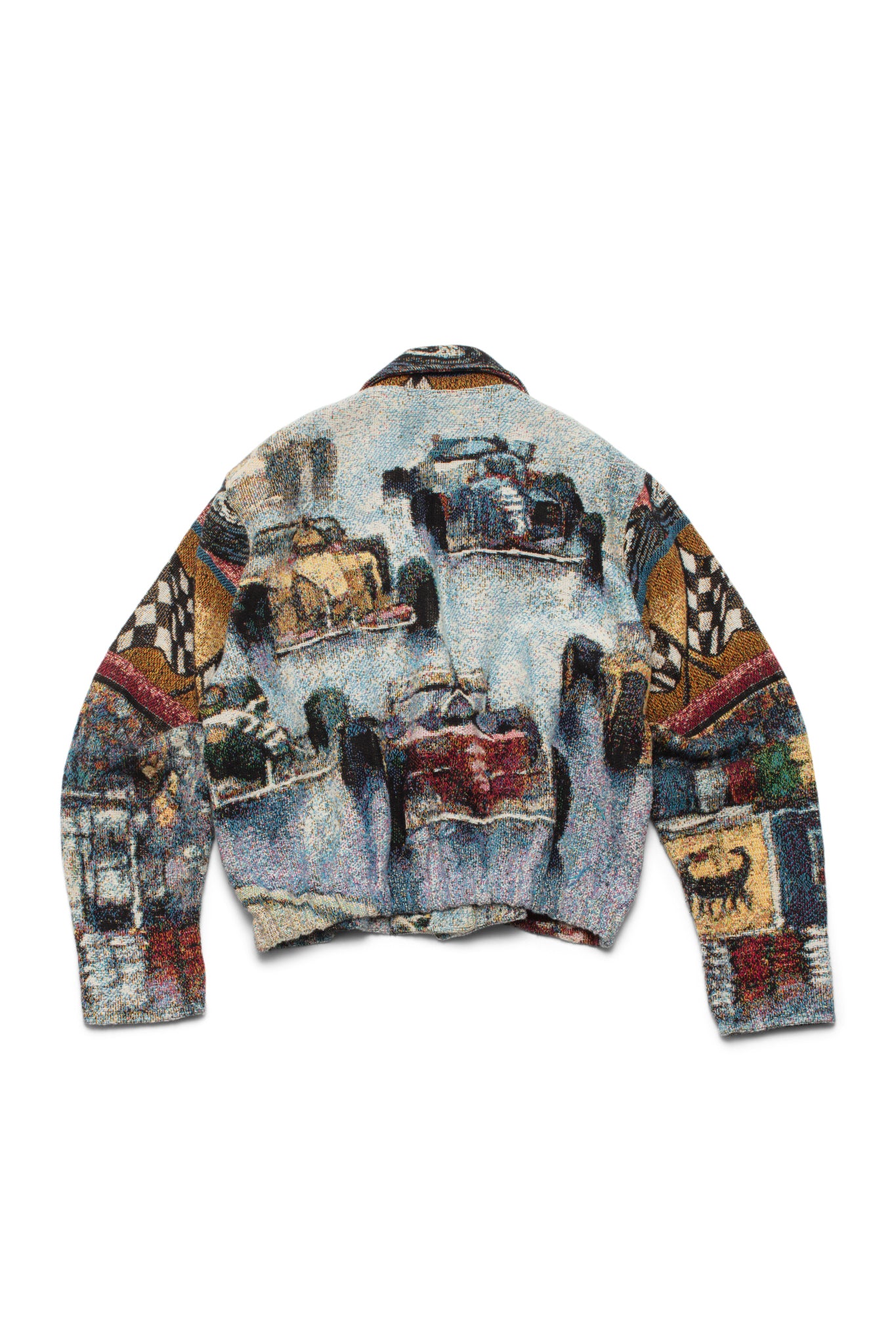 Painted Pony Vintage Car Race Jacket - Xia Office