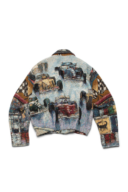 Painted Pony Vintage Car Race Jacket - Xia Office