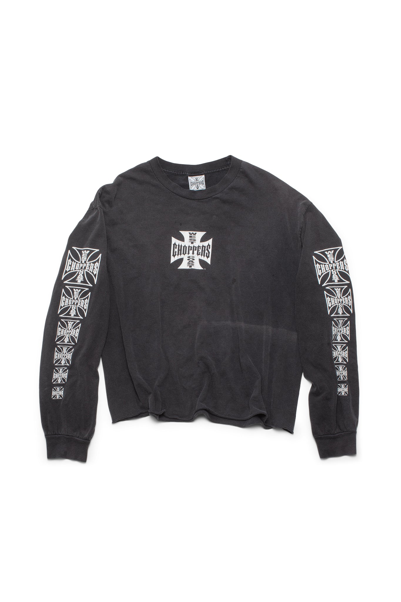 Vintage West Coast Choppers Long Sleeve Black Shirt - Xia Office