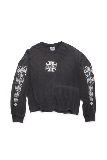 Vintage West Coast Choppers Long Sleeve Black Shirt - Xia Office
