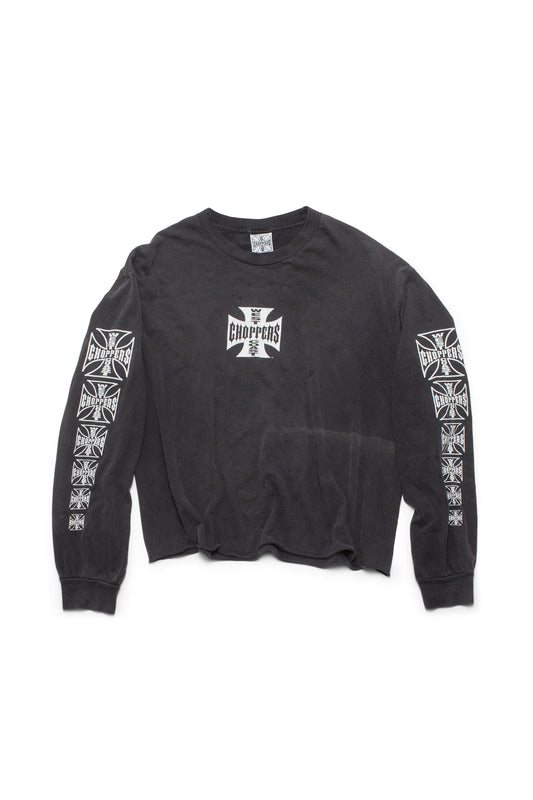 Vintage West Coast Choppers Long Sleeve Black Shirt - Xia Office